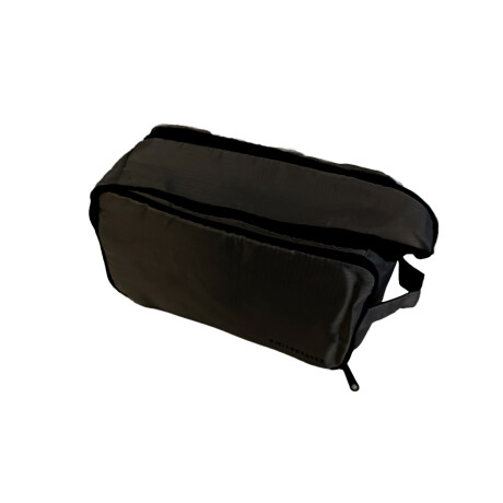 Neceser grande con solapas para viajar negro Sc