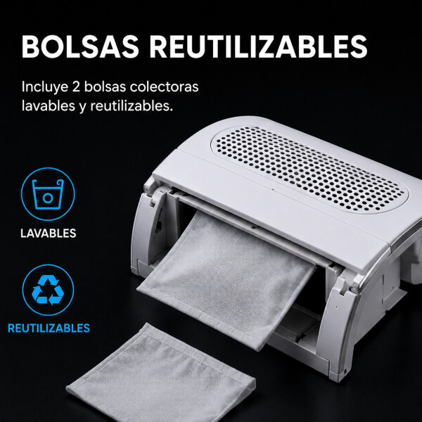 Aspiradora Polvo Uñas Extractor Colector Manicura Premium Aspiradora Polvo Uñas Extractor Colector Manicura Premium