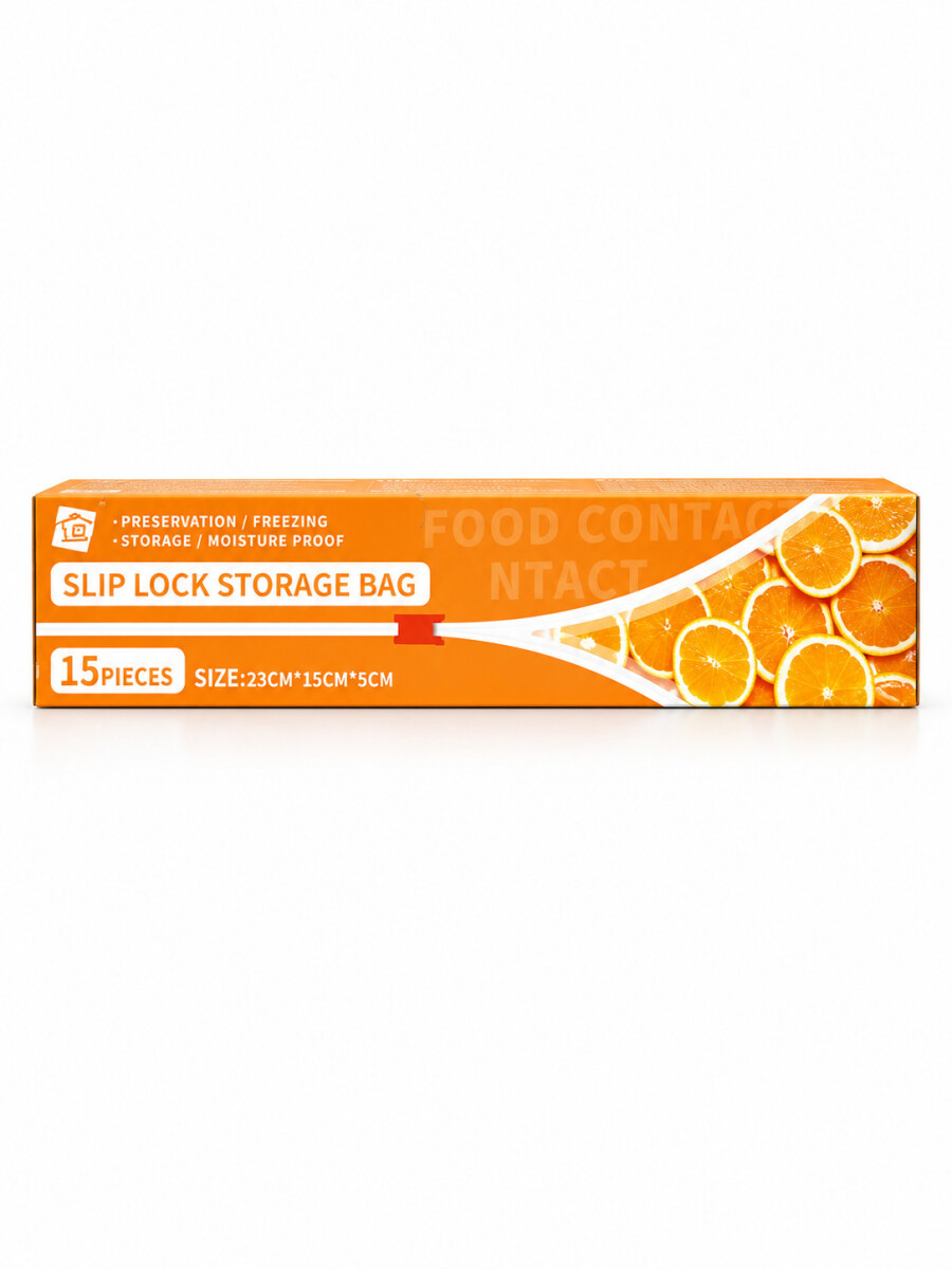 BOLSAS ALMACENAMIENTO ALIMENTOS X15 - TRANSPARENTE 