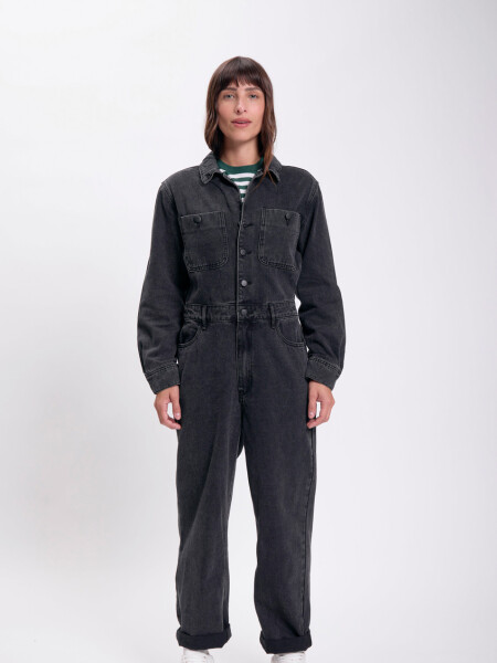 Mono de jean Negro