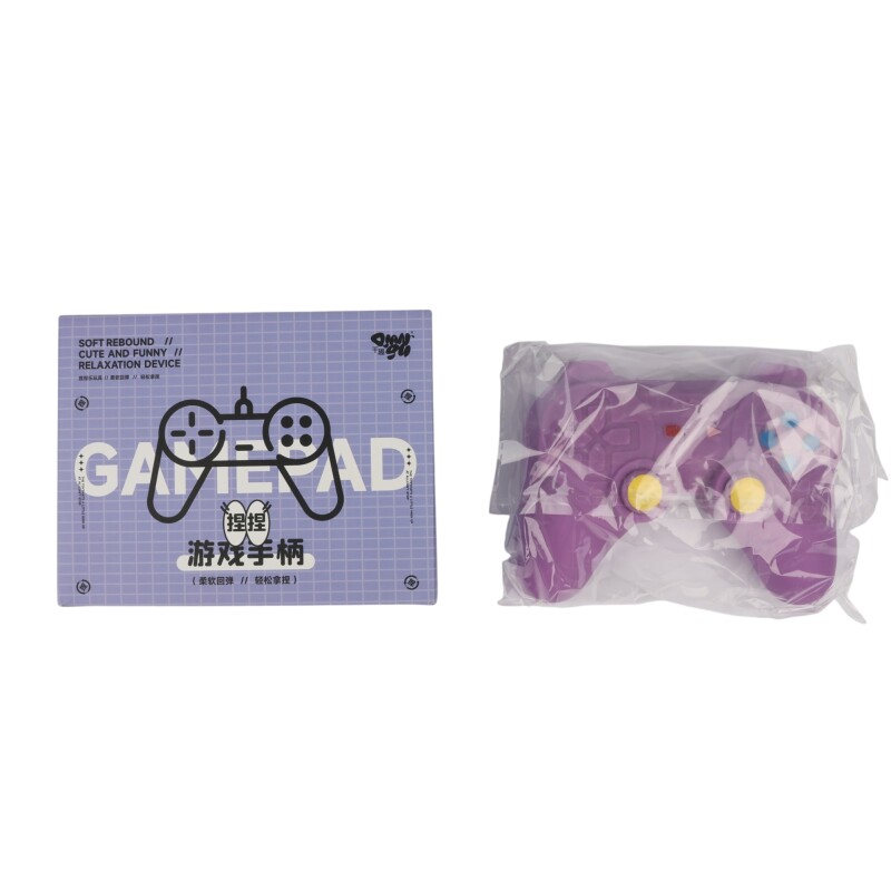 Amansaloco Squishy diseño joystick color violeta Amansaloco Squishy diseño joystick color violeta