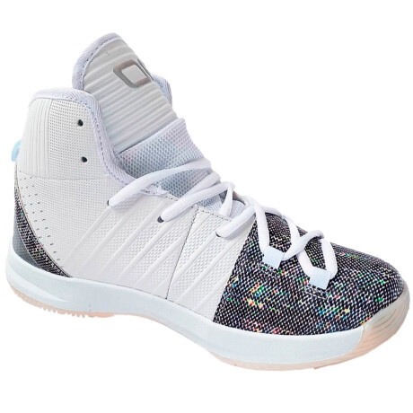 Calzado Deportivo De Basketball Adulto Championes Blanco