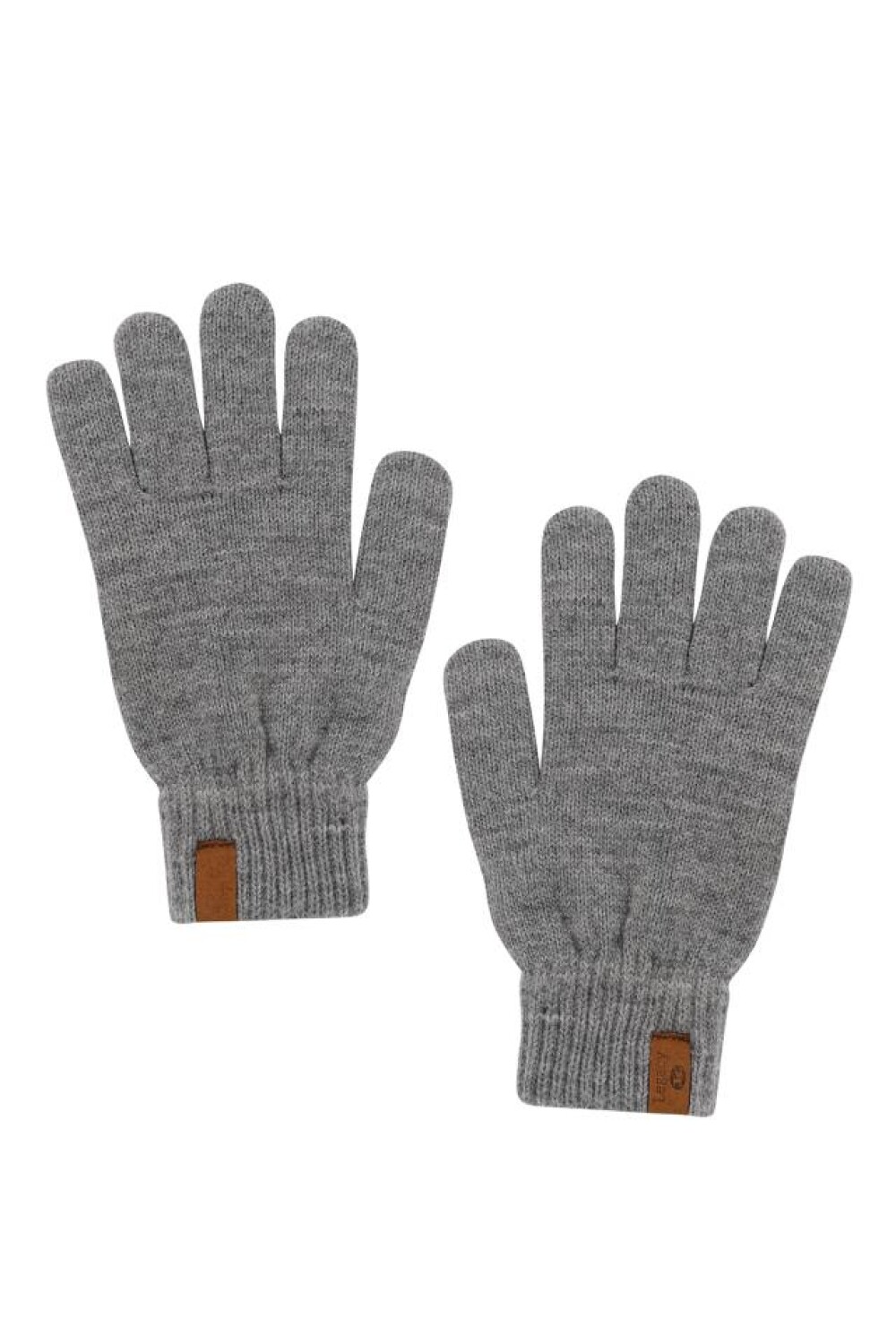 GUANTES TEJIDO Gris