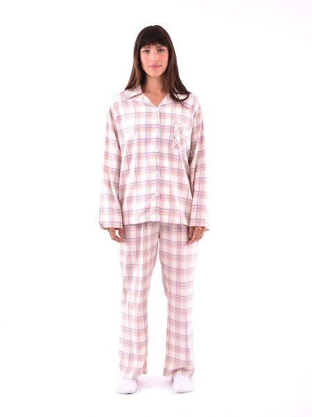 PIJAMA CONJUNTO PANTALON CAMISA VARIANTE 1