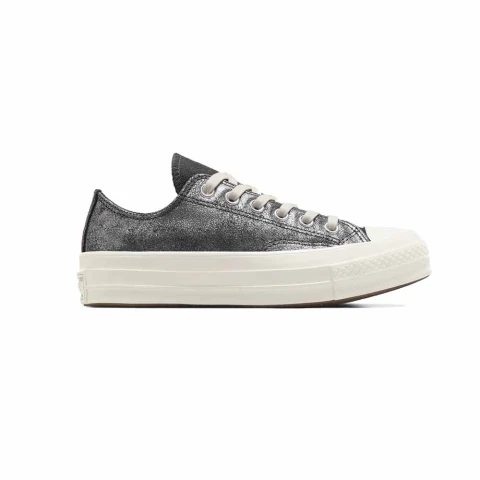 Chuck 70 Suede Shimmer - Mujer Grey