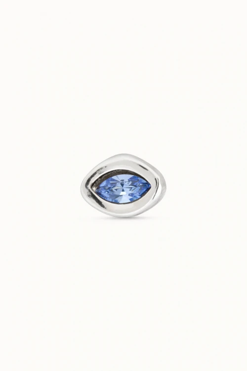 LEAKY STUD PLATA / AZUL