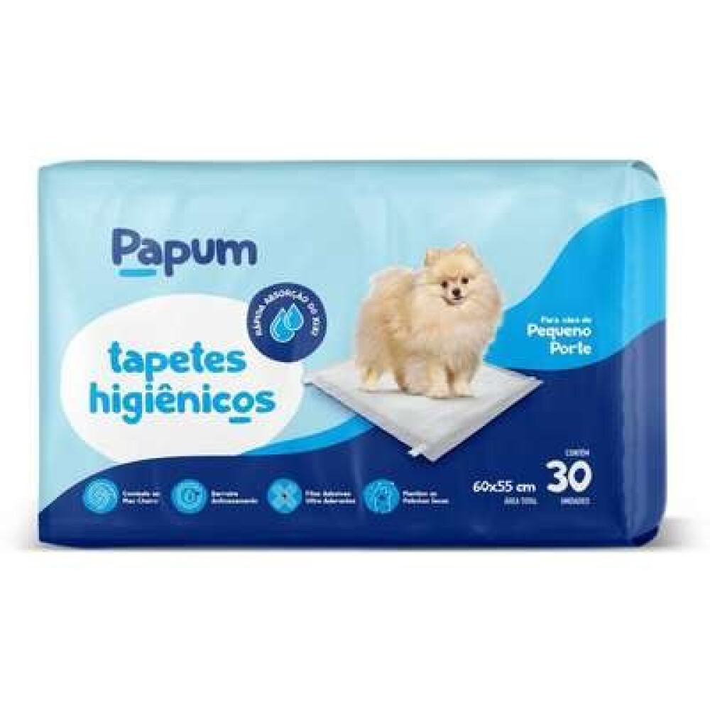 TAPETE HIGIENICO PAPUM PARA PERROS - PACK CON 30 UNI. TAPETE HIGIENICO PAPUM PARA PERROS - PACK CON 30 UNI.