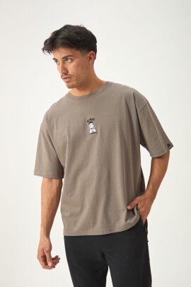 REMERA KARATE GRIS