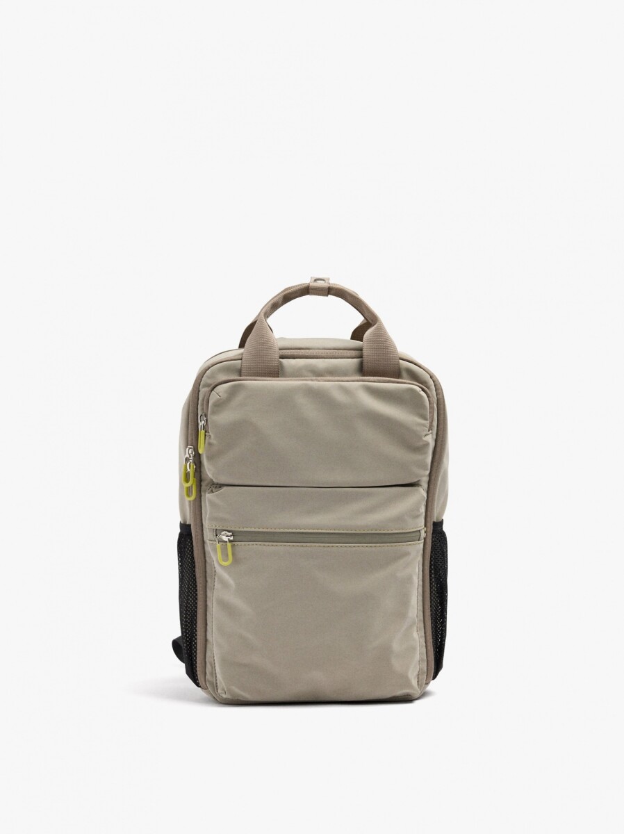 Mochila De Cabina De Nylon - gris 