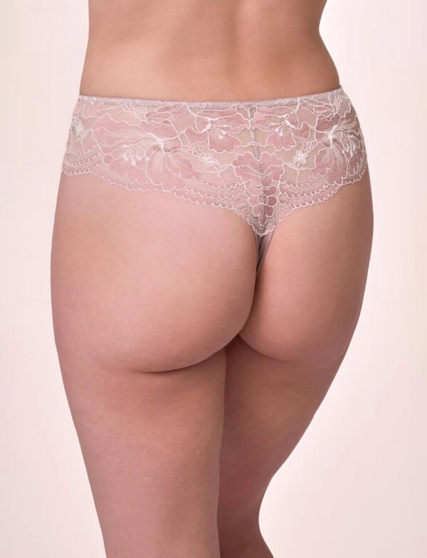 Panty Thong Encaje Ondulado LAVANDA/MULTI