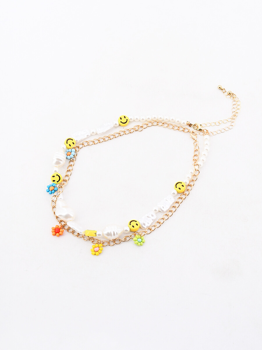 COLLAR SMILE - DORADO 