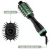 Cepillo Alisador Secador Modelador AntiFrizz Brushing 2000w Variante Color Verde