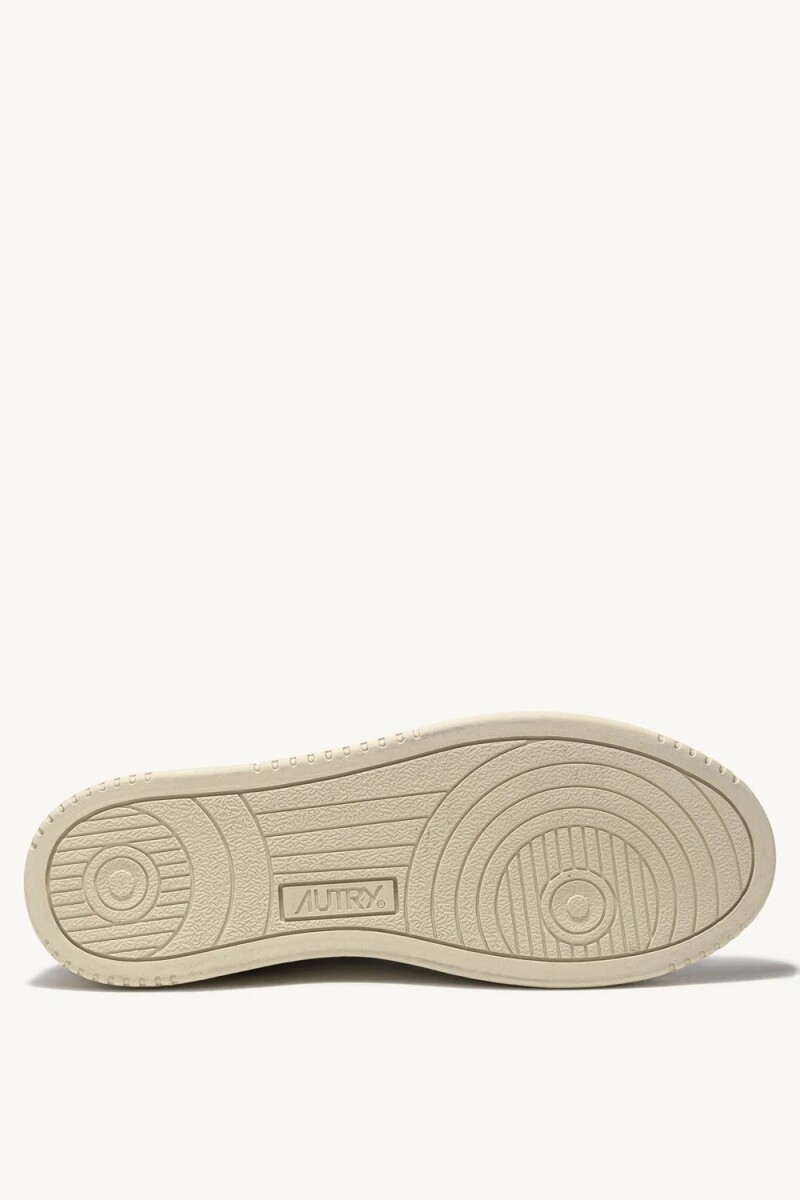 MEDALIST LOW MAN LEAT/SUEDE WH Blanco