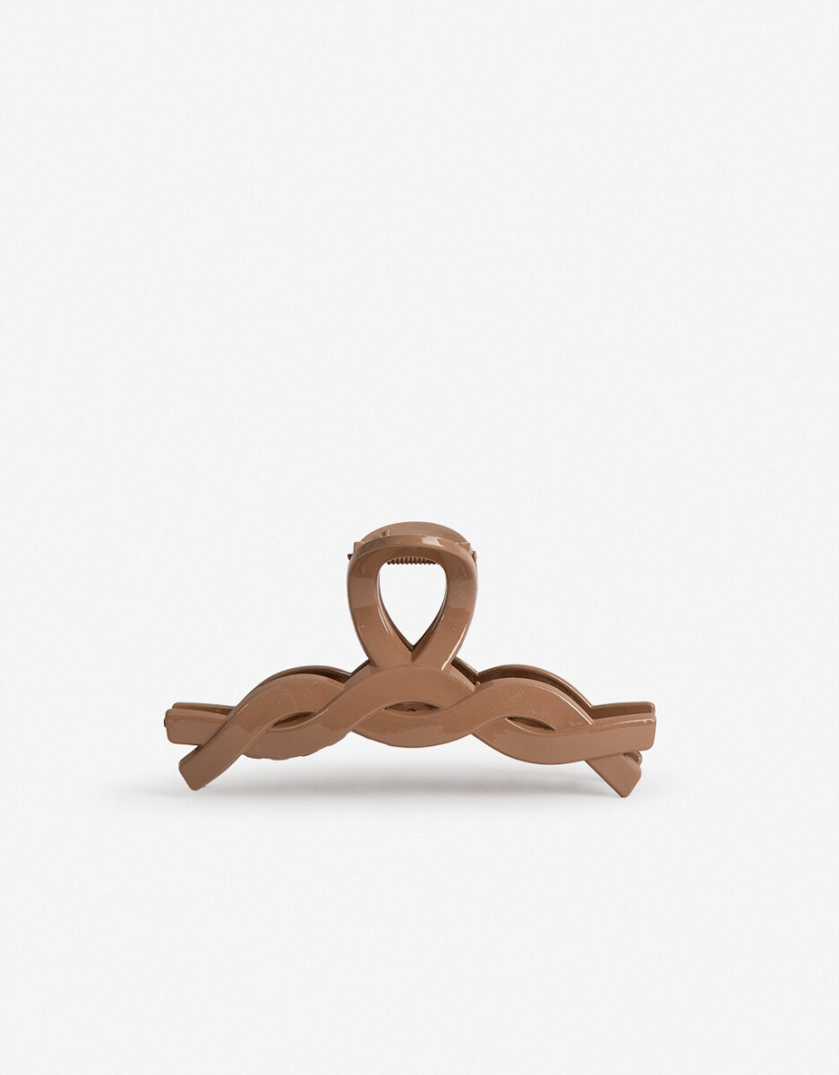 Broche Acrílico Trenzado 