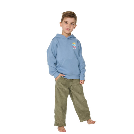 Canguro Rip Curl Icons Of Shred Niño - Celeste Canguro Rip Curl Icons Of Shred Niño - Celeste