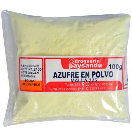 Azufre Industrial 100 g