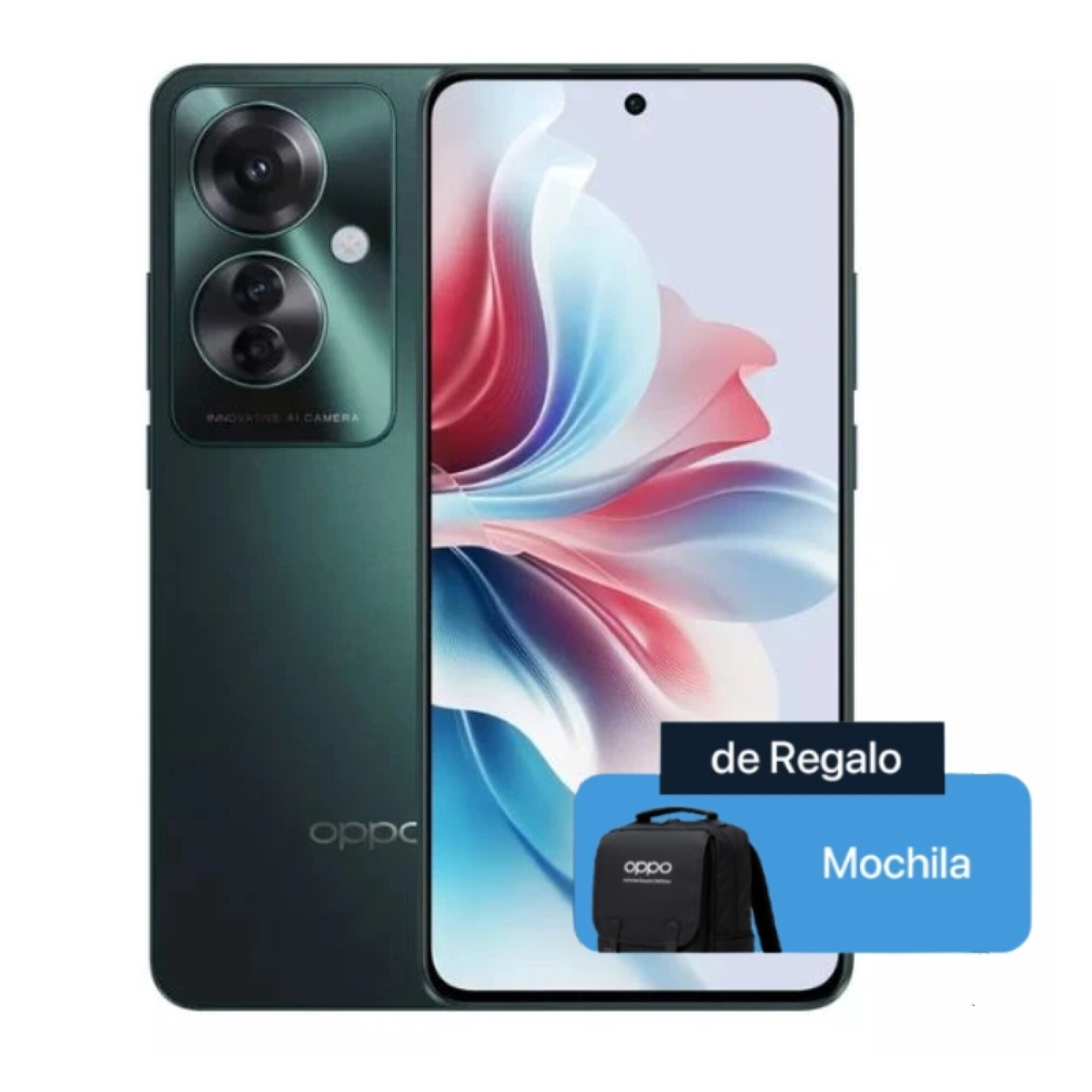 Oppo Reno11F 256GB/8RAM Verde — Alemania Cell PY