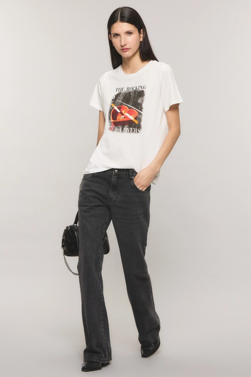 REMERA SMOKE LOVERS Crudo