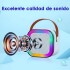 Parlante Karaoke Bluetooth Luces RGB Con Micrófono Portable® Variante Color Azul