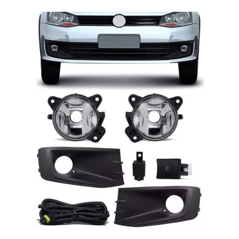 KIT CAMINEROS SAVEIRO G6 CON REJILLAS Kit Camineros Saveiro G6 Con Rejillas