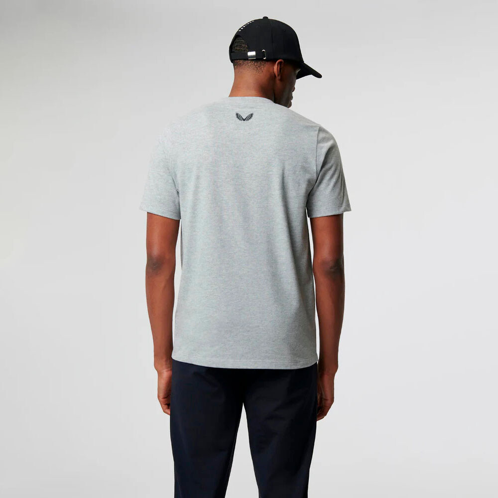 Recovery Tee - Hombre Sharkskin Marl