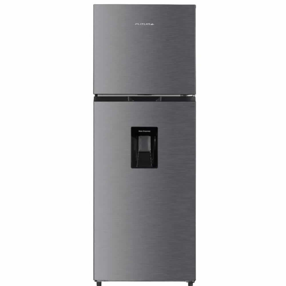 Refrigerador freezer superior Futura Plus FUT-350NFD-X acero inoxidable