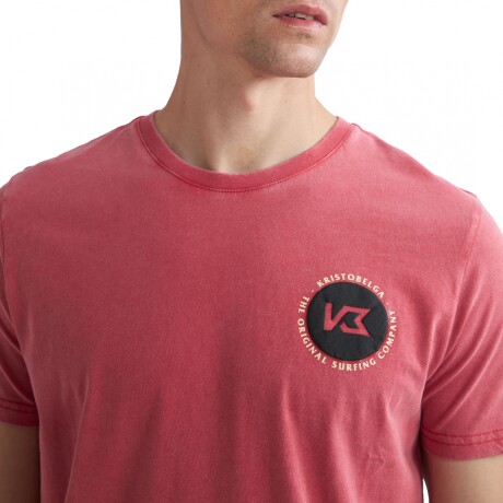 Remera de Hombre KristoBelga GASTON Rojo