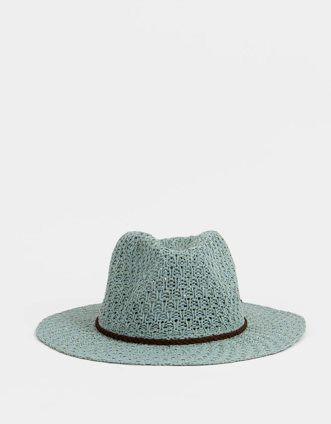 Sombreros Sombrero Raffia Riviera - Azul Celeste
