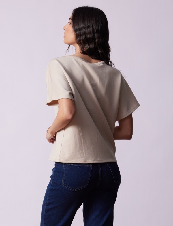 Remera Modal Dolman BEIGE
