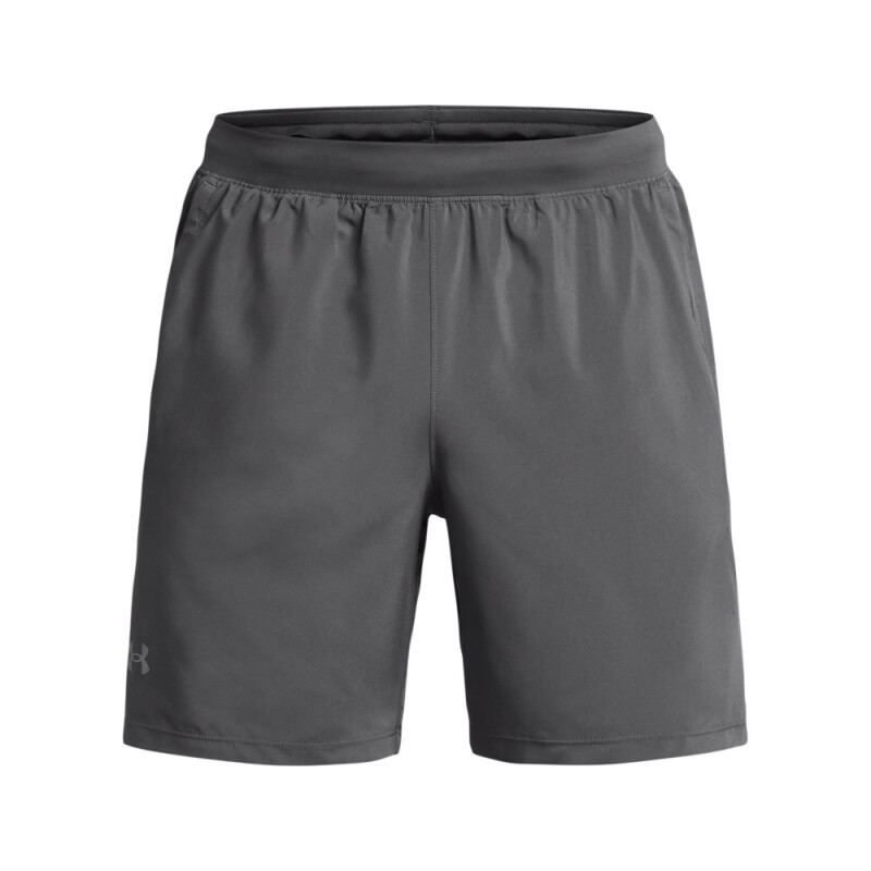 UA LAUNCH 7'' SHORTS-GRN GRY-025
