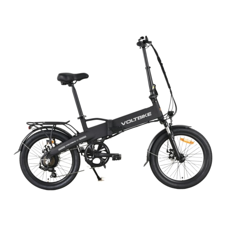 Bicicleta Eléctrica Voltbike Plegable Negro
