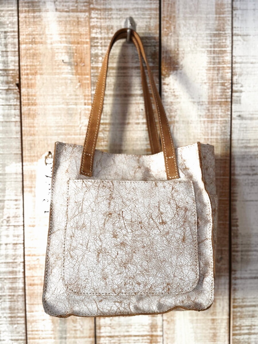 Cartera Wabi - Blanco Crack 