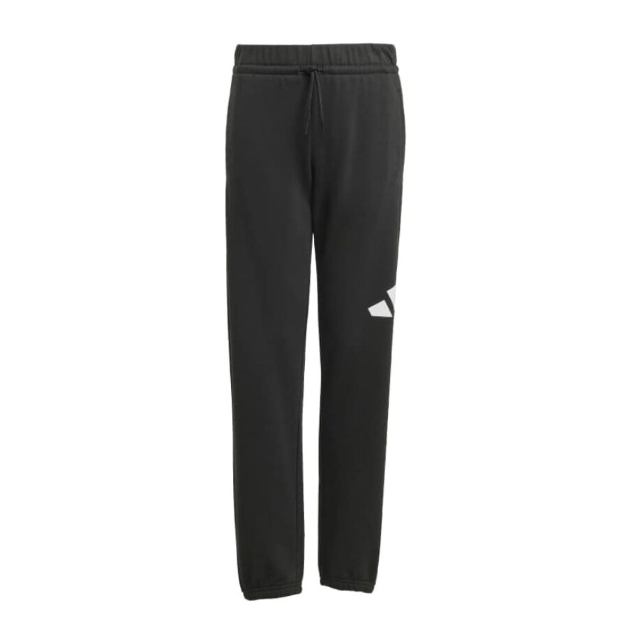 Pantalón Infantil Adidas Essentials Jrs Negro - Blanco