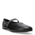 Zapatos de Mujer Miss Carol Efecto Croco Negro
