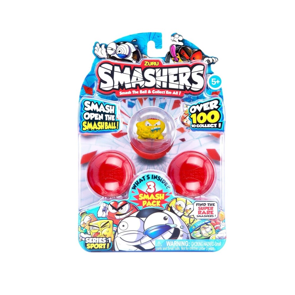 Smashers Bola Sorpresa x3 Unidades SMASHERS - BOLA X 3