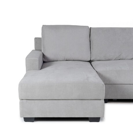 Rinconera Lucci - Tela Microfibra - Chaise izquierdo Berlin 05 (Ceniza)