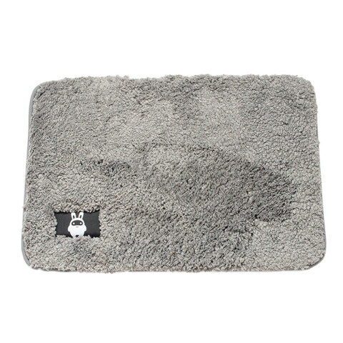 Alfombra Super Peludita 40x60cm gris Alfombra Super Peludita 40x60cm Gris