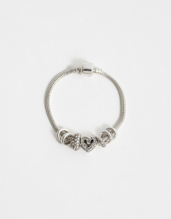 Pulseras Flexibles Bañada en Plata Pulseras Bañada En Plata - Plateado Niquel