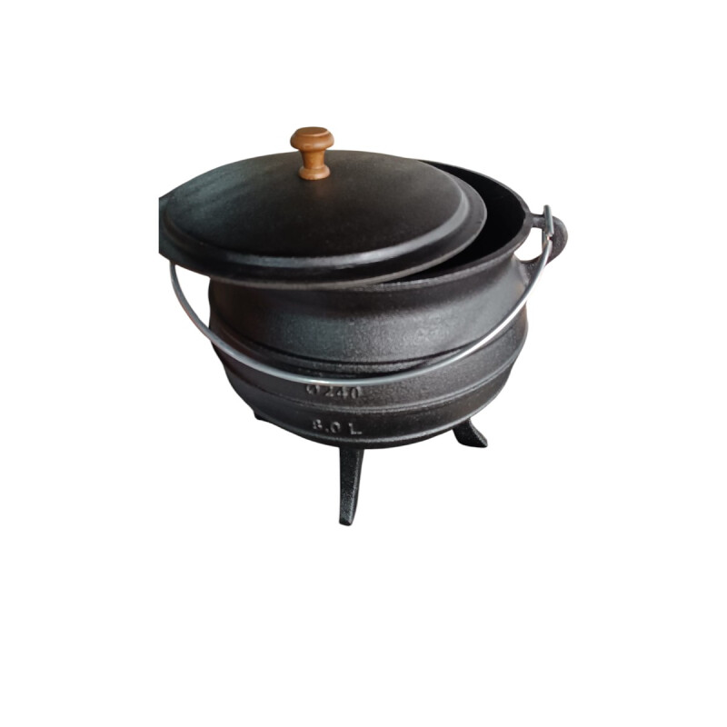 Olla de Hierro Fundido 8 Lts Faires 4 Patas Olla de Hierro Fundido 8 Lts Faires 4 Patas