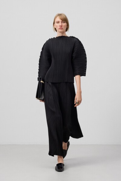 TOP CRINKLE Negro