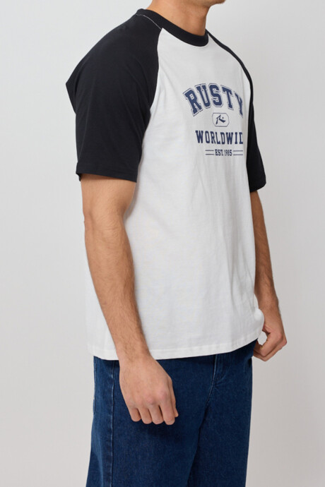 T-SHIRT ERNEUS RUSTY Negro