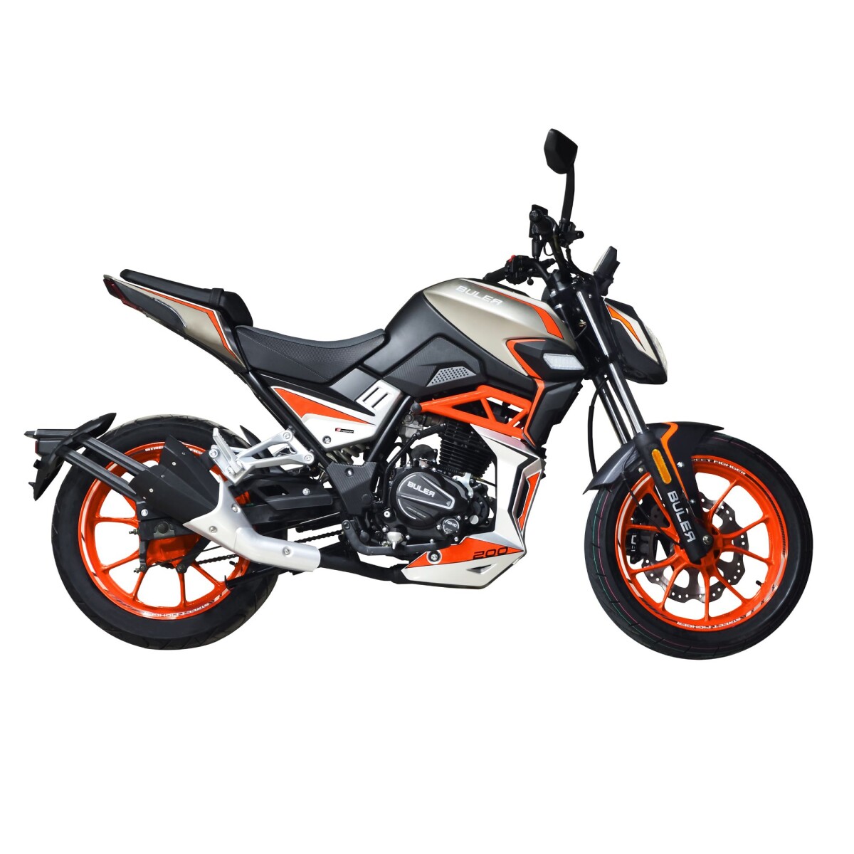 Motocicleta Buler Super Sport 200cc 2024 - Naranja 