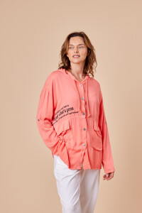 CAMPERA MARIELA Salmón