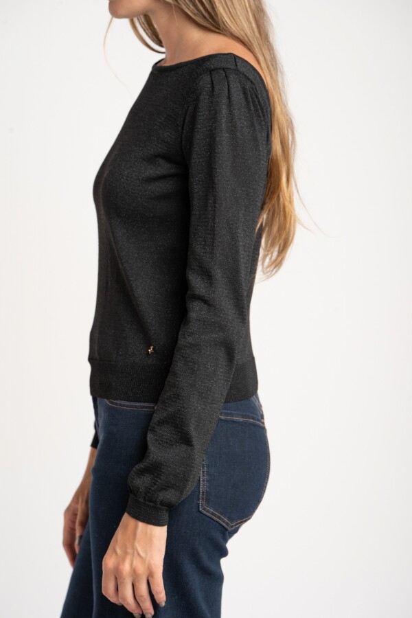 Sweater Lurex Negro