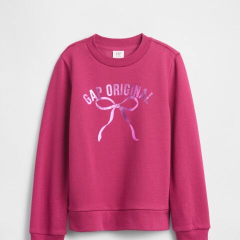 V-DB LOGO CREW CERISE