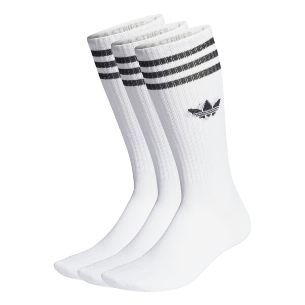 Medias ADIDAS SOLID CREW SOCK - IJ0734 Blanco