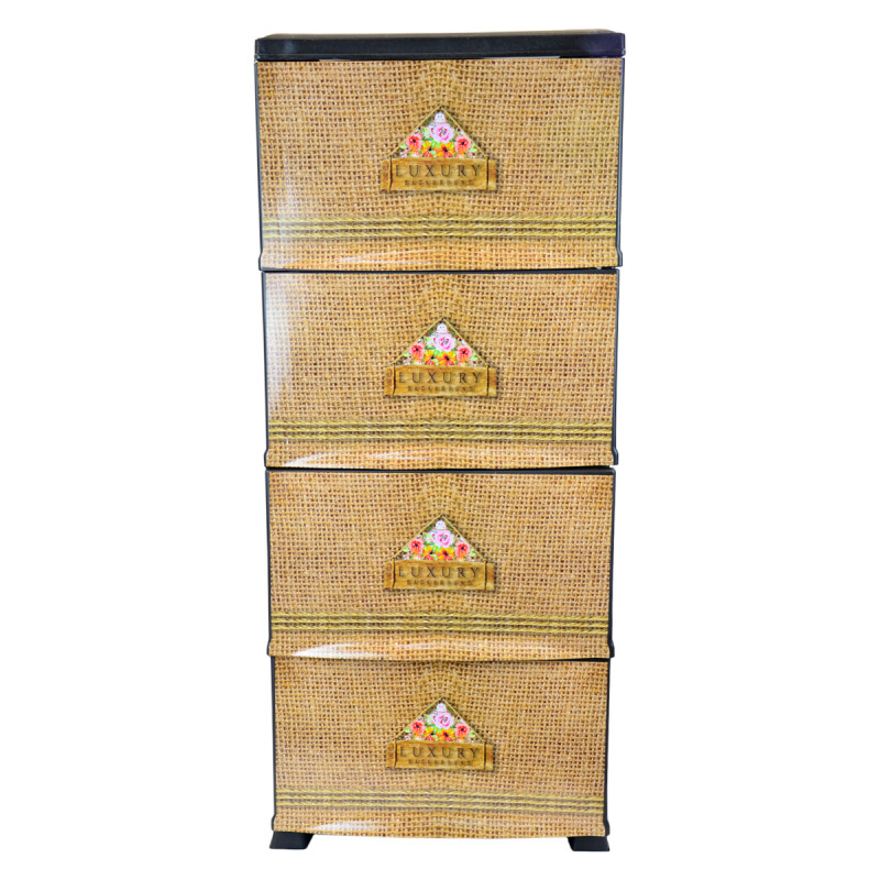 Gavetero cajonera con 4 cajones MARRON