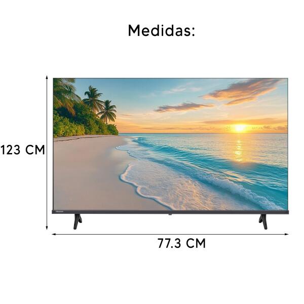Smart Tv 65" Hisense 4k 65a6k TV 65 HISENSE 4K 65A6K
