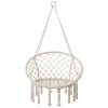HAMACA DE HILO MARFIL 80X60CM Unica