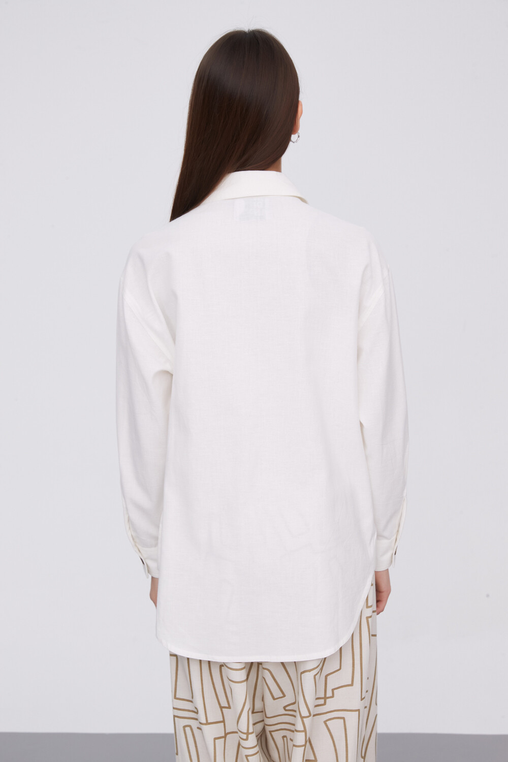 Sobrecamisa Emmalyn Marfil / Off White